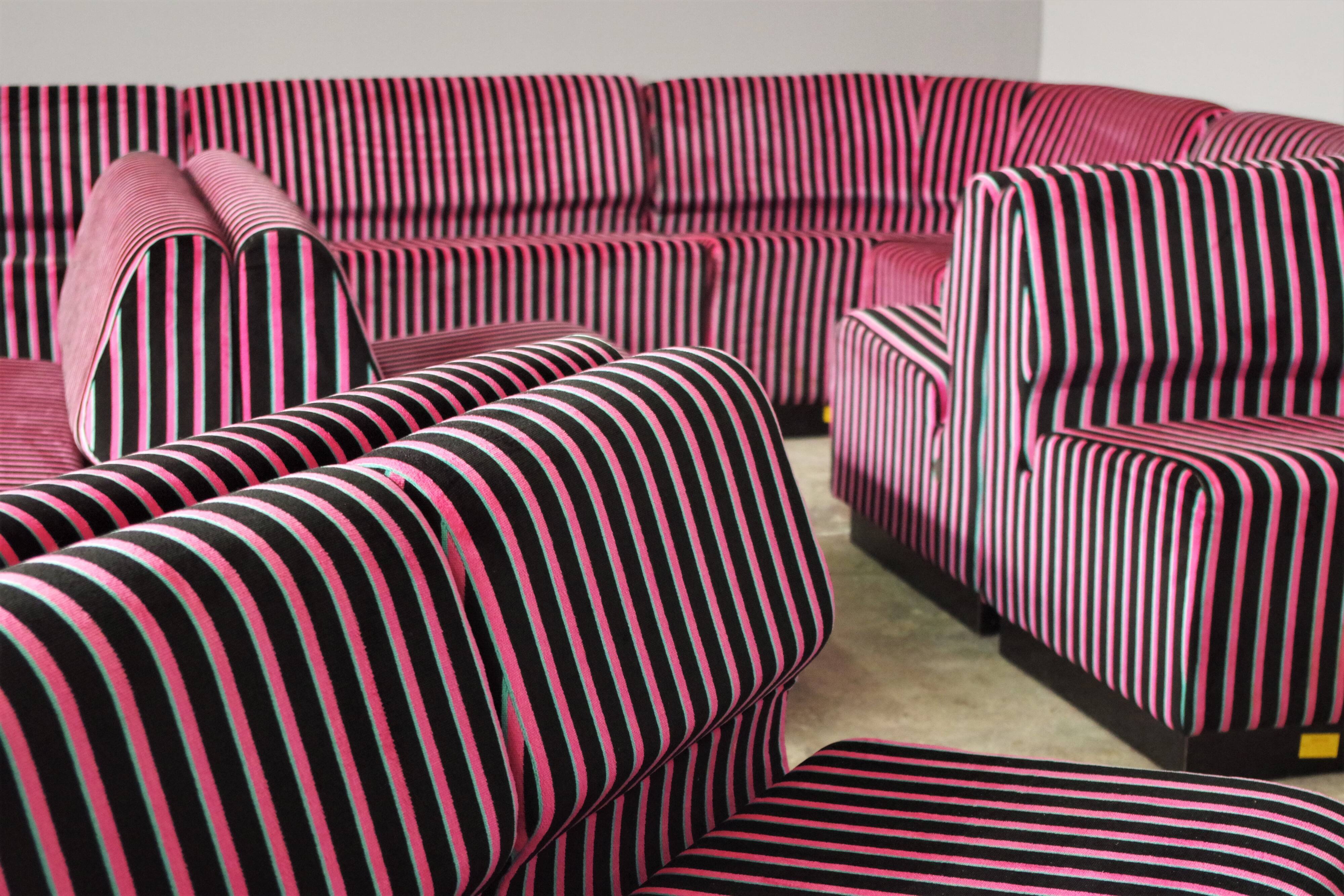 Cestari striped sofa 1995