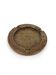 Vintage speckled brown glazed stoneware ashtray