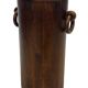 Vintage Wooden Cylinder Umbrella Stand, 1960s minimalist design