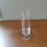 Set of 11 vintage crystal champagne flutes