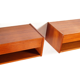 Paire de chevets en bois
