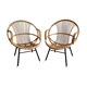 Duo rattan chairs