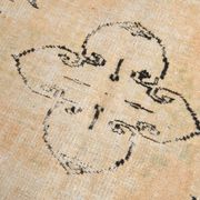5x8 beige tones wool classic vintage rug 253x166cm