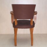 Paire de fauteuils de type bridge