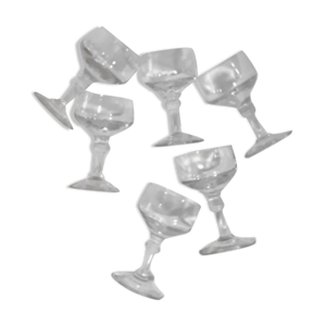 Set de 6 verres bistrot