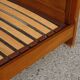 Art Deco walnut bed for 140/190cm base