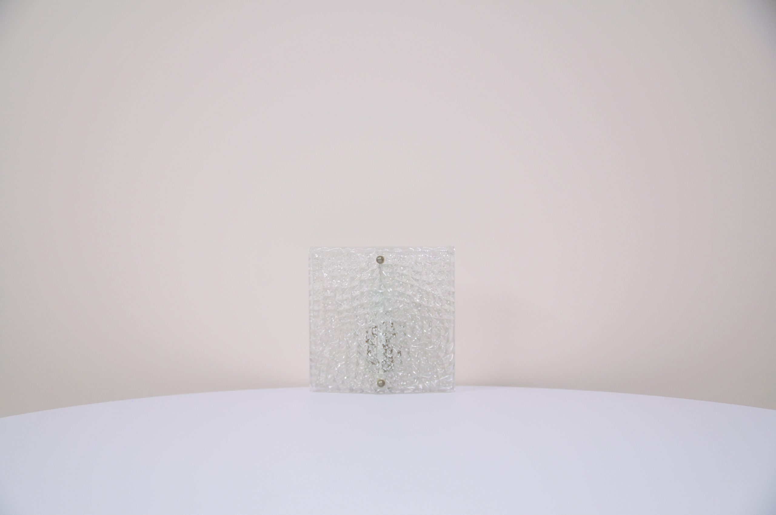Vintage Hoffmeister-Leuchten bubble glass ceiling lamp.