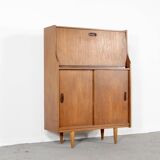 Secrétaire danois en teck, 1960