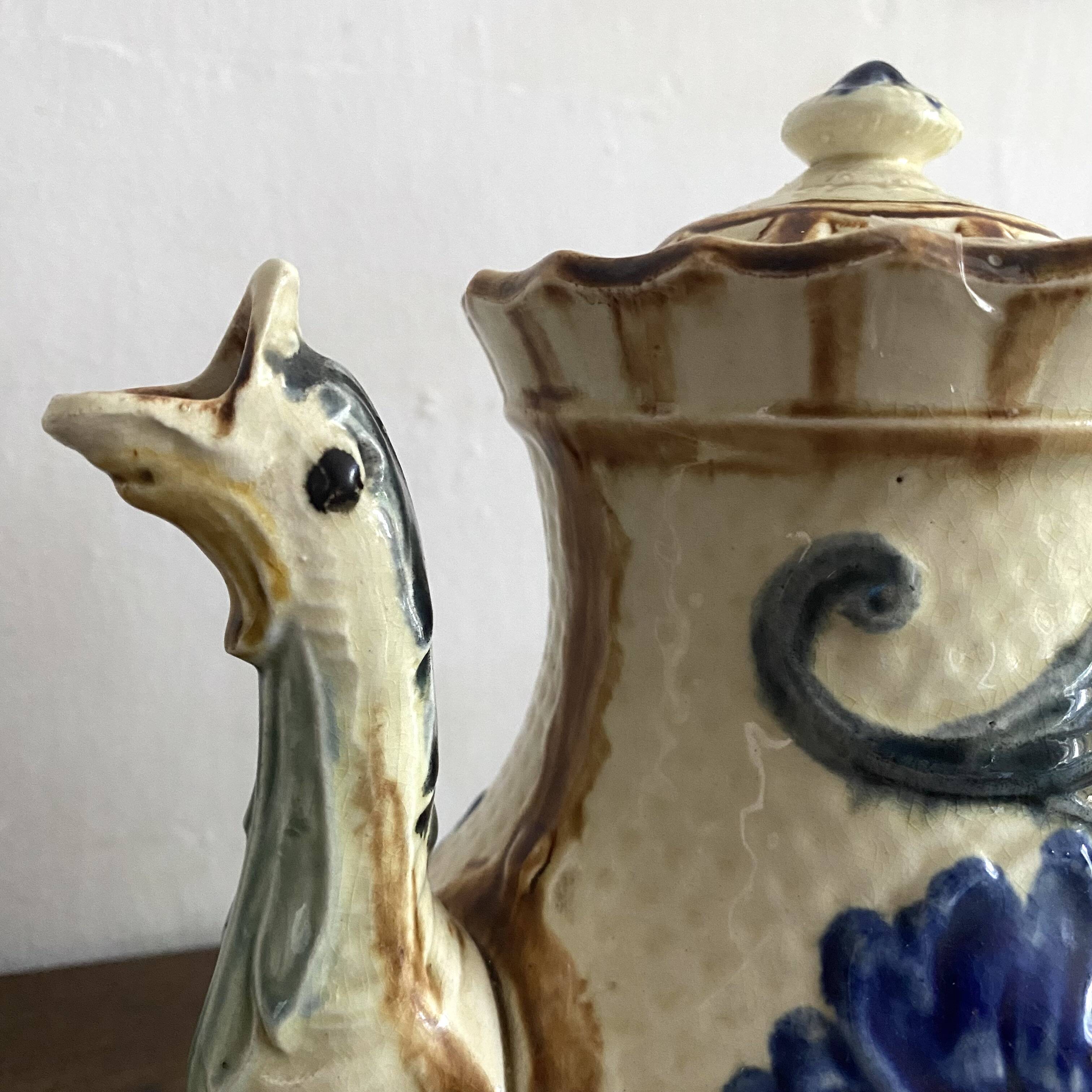 Wasmuel Belgium slip teapot