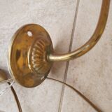 Pair of swan collar wall light