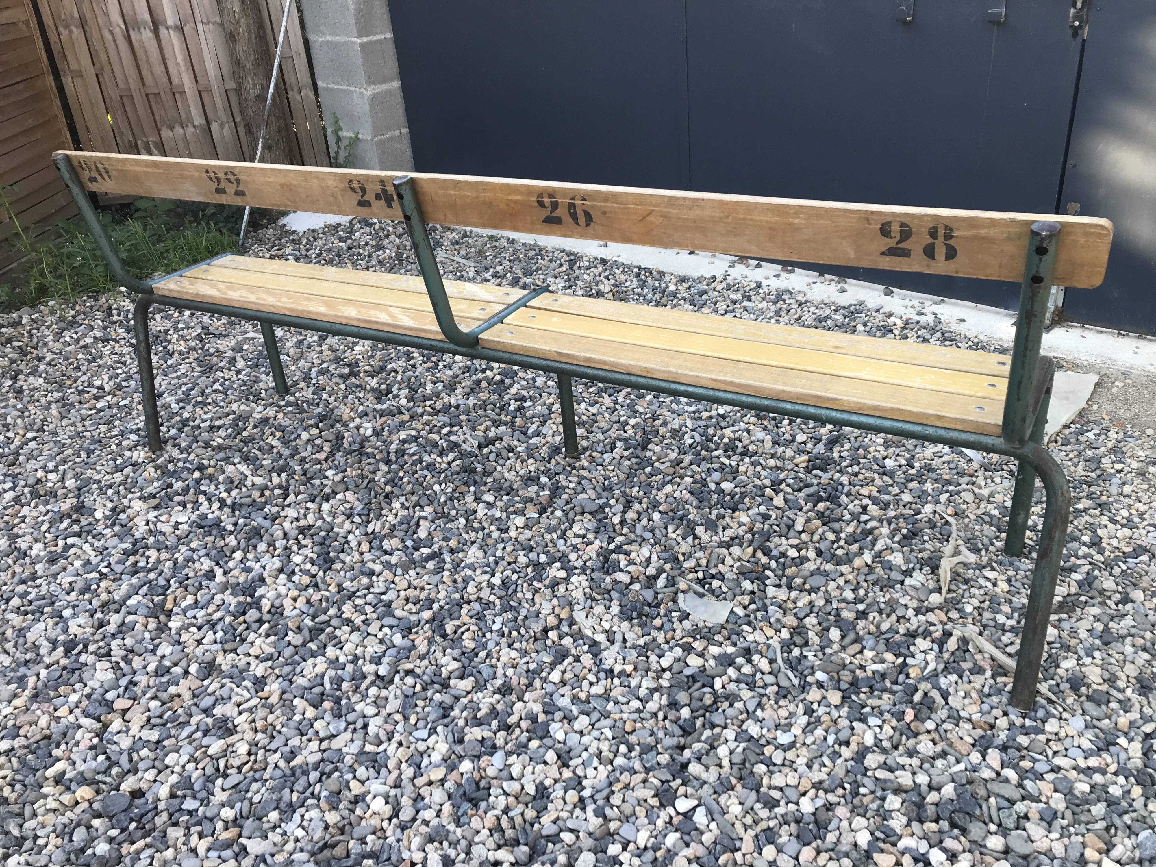 Two former Mullca school benches year 50