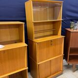 Vintage Oscar secretary bookcase
