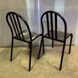Two vintage chairs attributed to Robert Mallet Stevens.