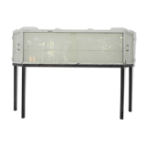 Art Deco display cabinet on legs, can also be hung