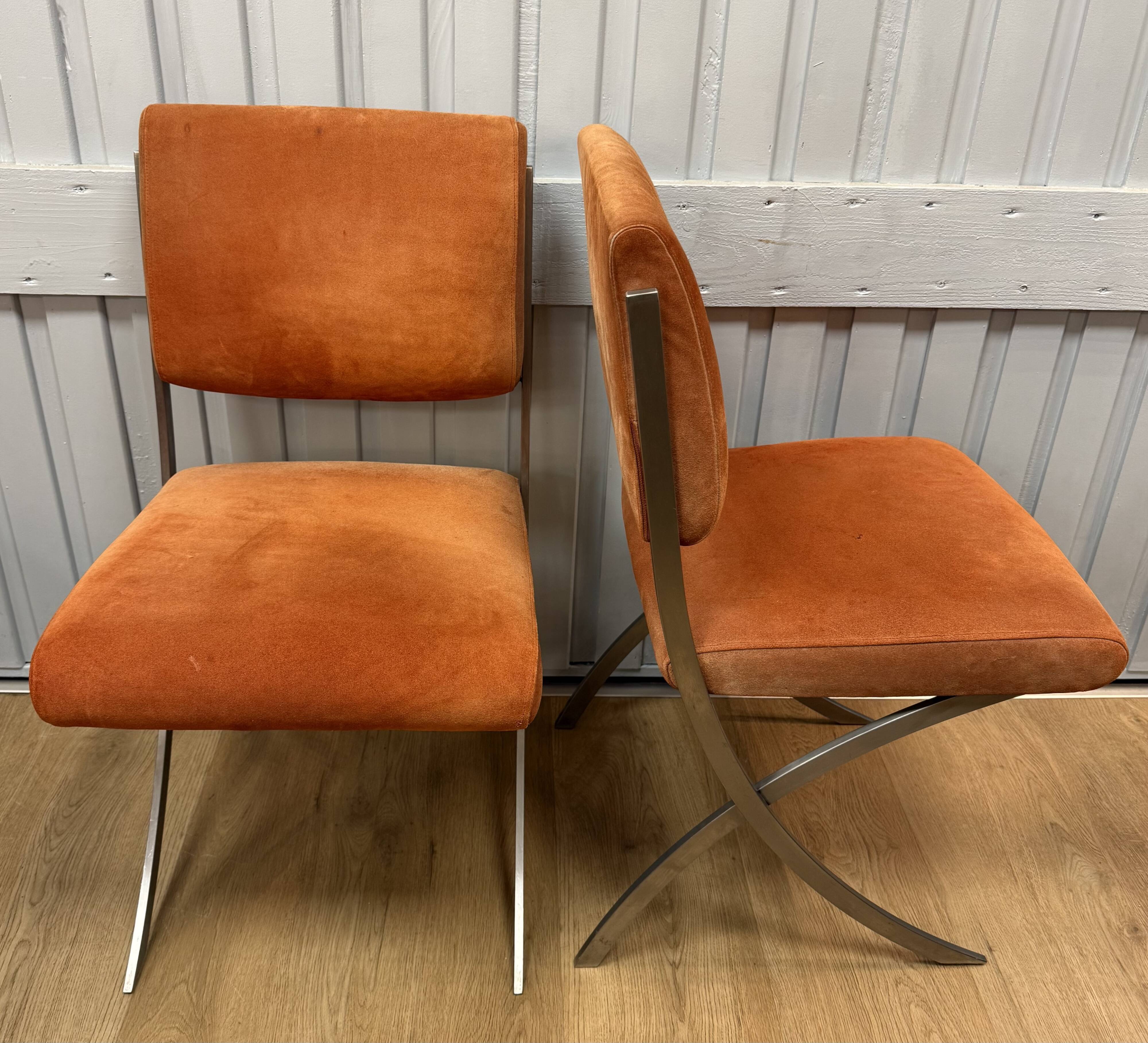 Set of 4 chairs by Paul Legeard