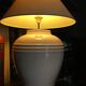 Pink ceramic lamp