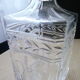 Lead crystal whisky decanter 24%