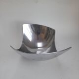 Asymmetrical aluminium fruit dish from the 90s.