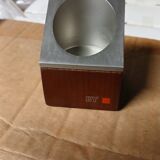 45 metal and wood candle holders