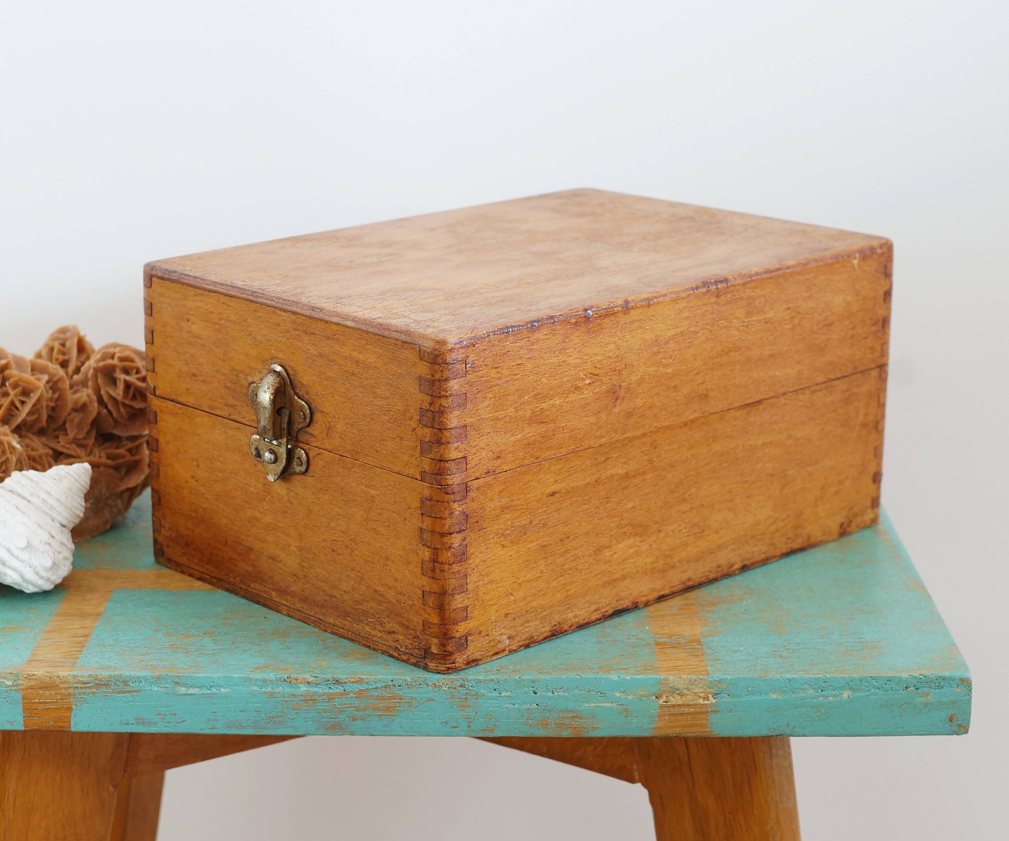 Vintage wooden box