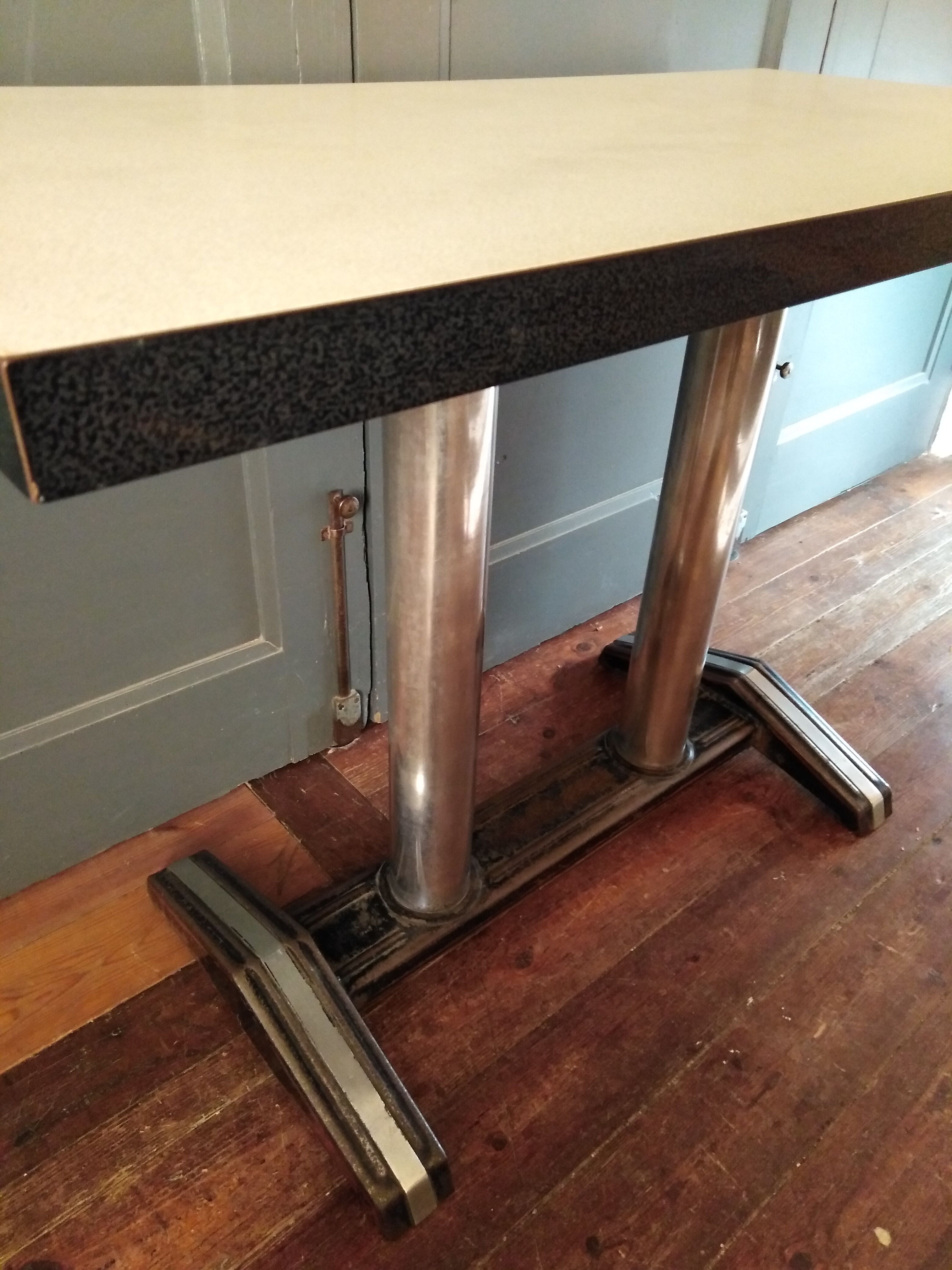 Two bistro tables 1960