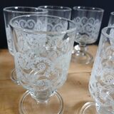 7 verres à vin vintages