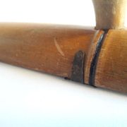 Porte manteau mural bois 5 patères