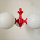 Rare Midcentury Chandelier or Pendant Sputnik, Richard Essig, Germany, 1970s