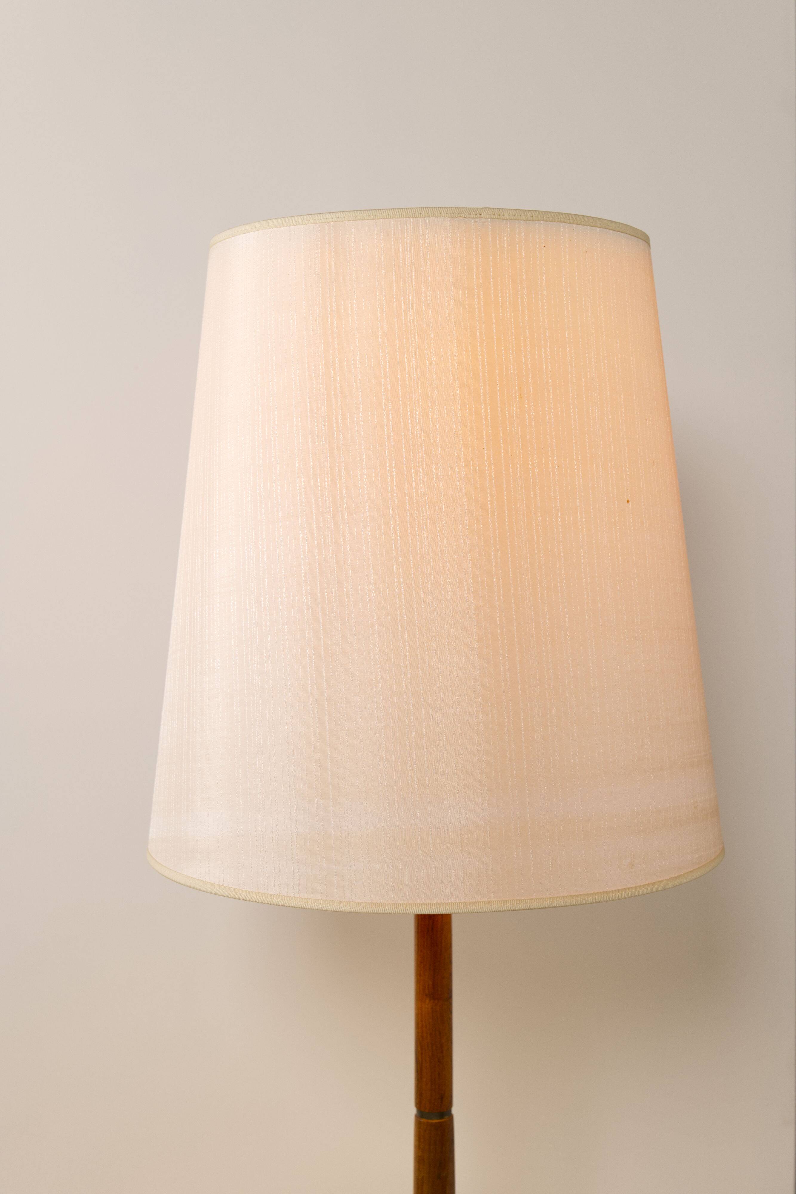 Rosewood floor lamp, Danish design, 1960s