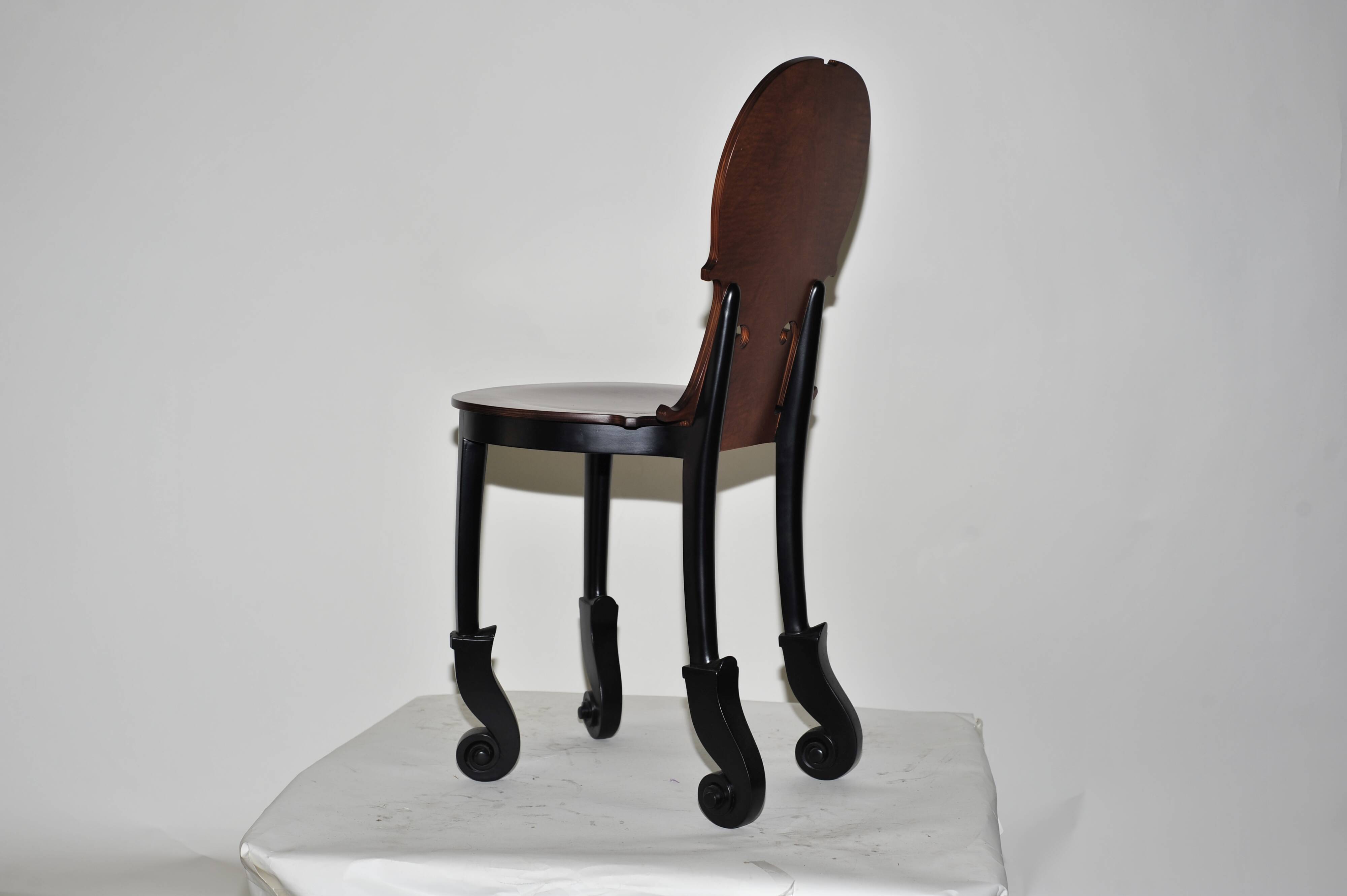 Cello Chair by Arman (chair numbered 28/50) for Hugues Chevalier 1990