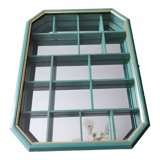 Miniature octagonal showcase