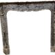 Louis XV style fireplace Model Pompadour Blue marble Turquin XX century