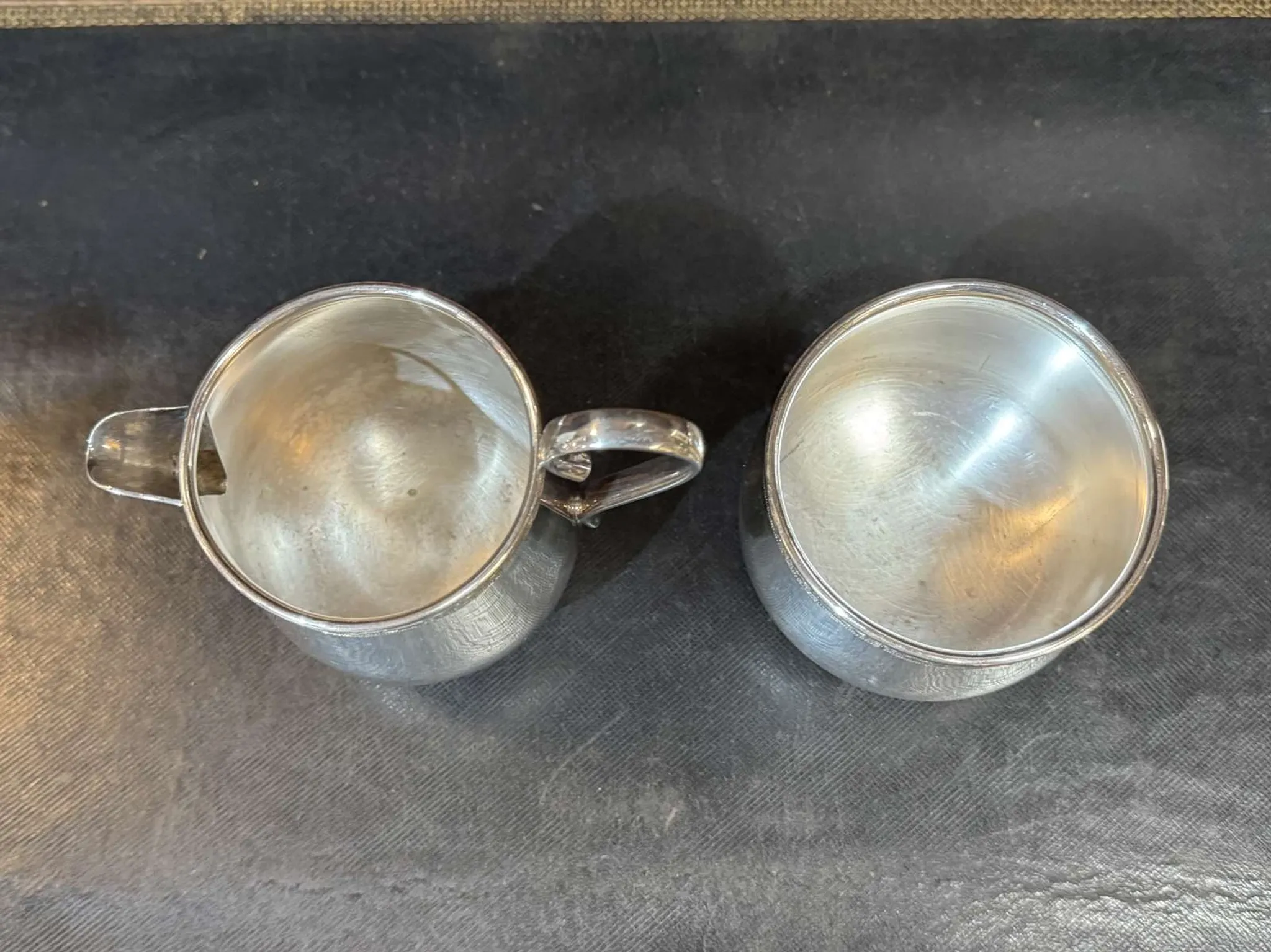 Silver-plated English service by Mappin & Webb from the 1930s.
