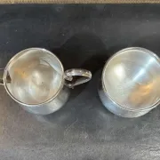 Silver-plated English service by Mappin & Webb from the 1930s.