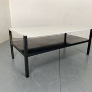 Mid Century Modernist Black and White coffee table by Wim Rietveld, 1960s