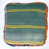 Moroccan kilim pouf