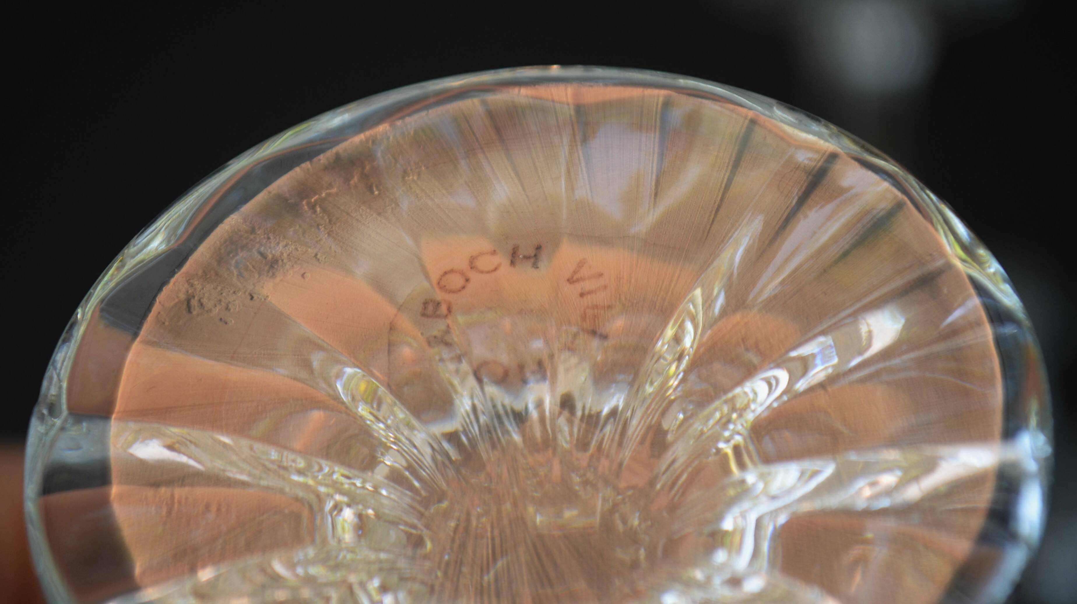 Villeroy & Boch Set of Lucretia 1970s liqueur glasses  Villeroy & Boch Lucretia liqueur set