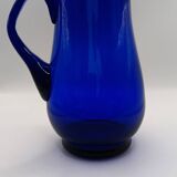 Holmegaard - Pichet / vase en verre Bleu de Bristol de Per Lutken