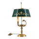 Directoire Style Gilt Solid Bronze Bouillotte Lamp "Lucien Gau"