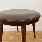 Mondor stool by Baumann vintage with compass legs