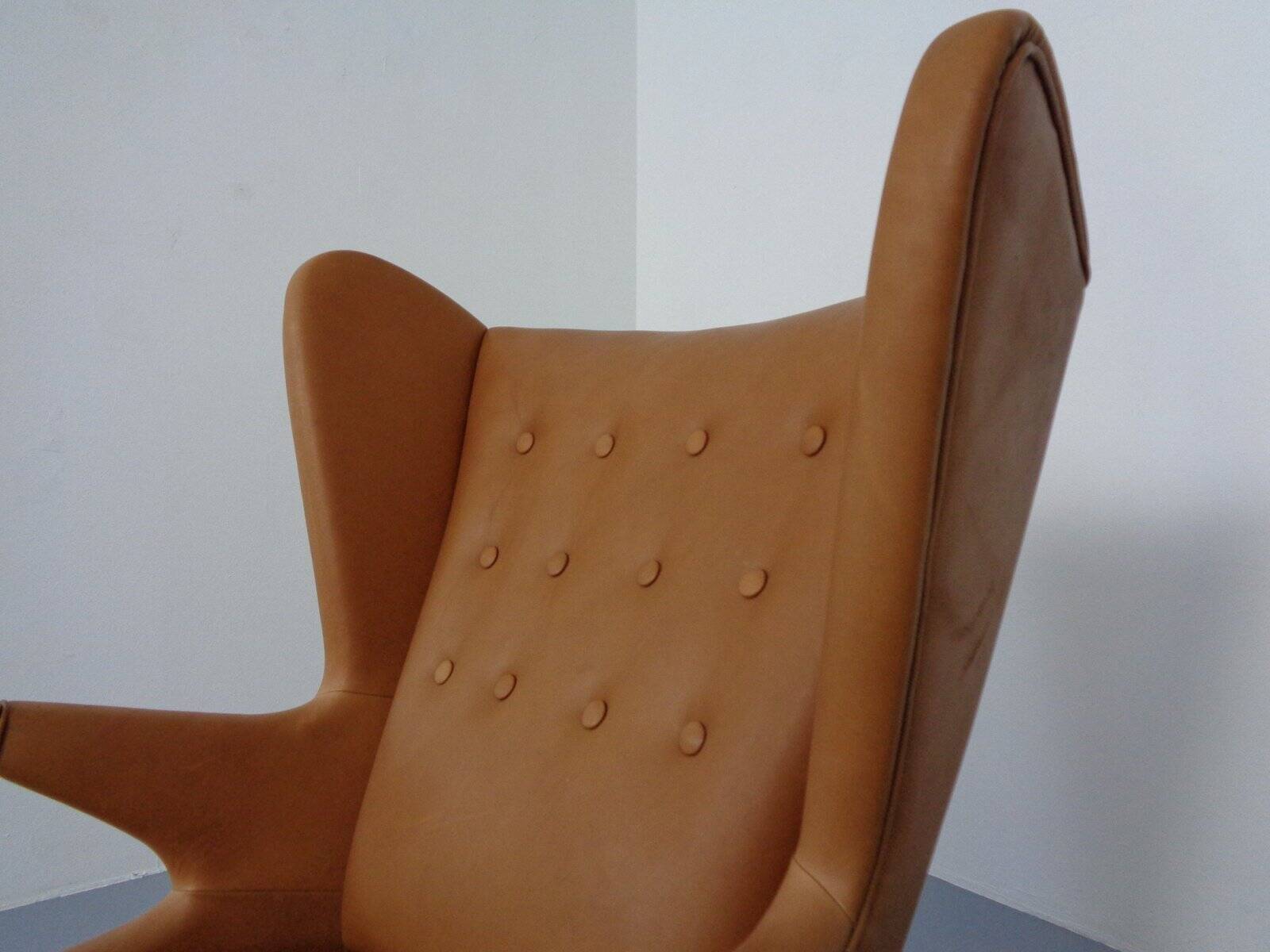 Teak and leather armchair by Svend Skipper for Skippers Møbler, Denmark, 1960s