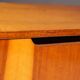 Vintage walnut sideboard, chest of drawers by František Jirák, 1970s, Czechoslovakia