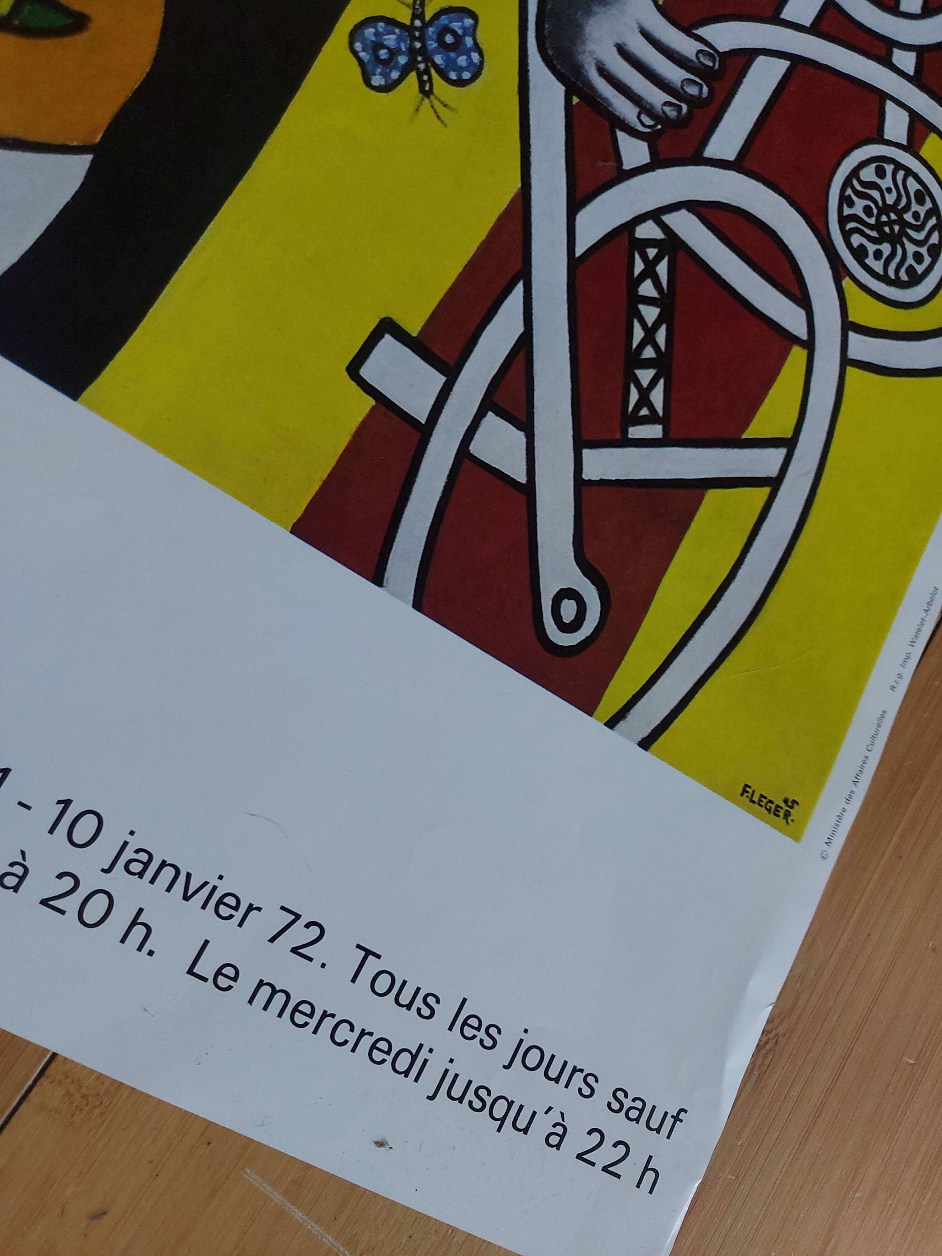 Affiche Fernand Léger, grand palais
