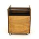 Rosewood magazine rack, Rolf Hesland for Bagn Møbelindustri, Norway