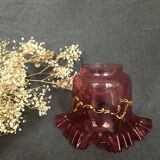 Enamelled red tulips