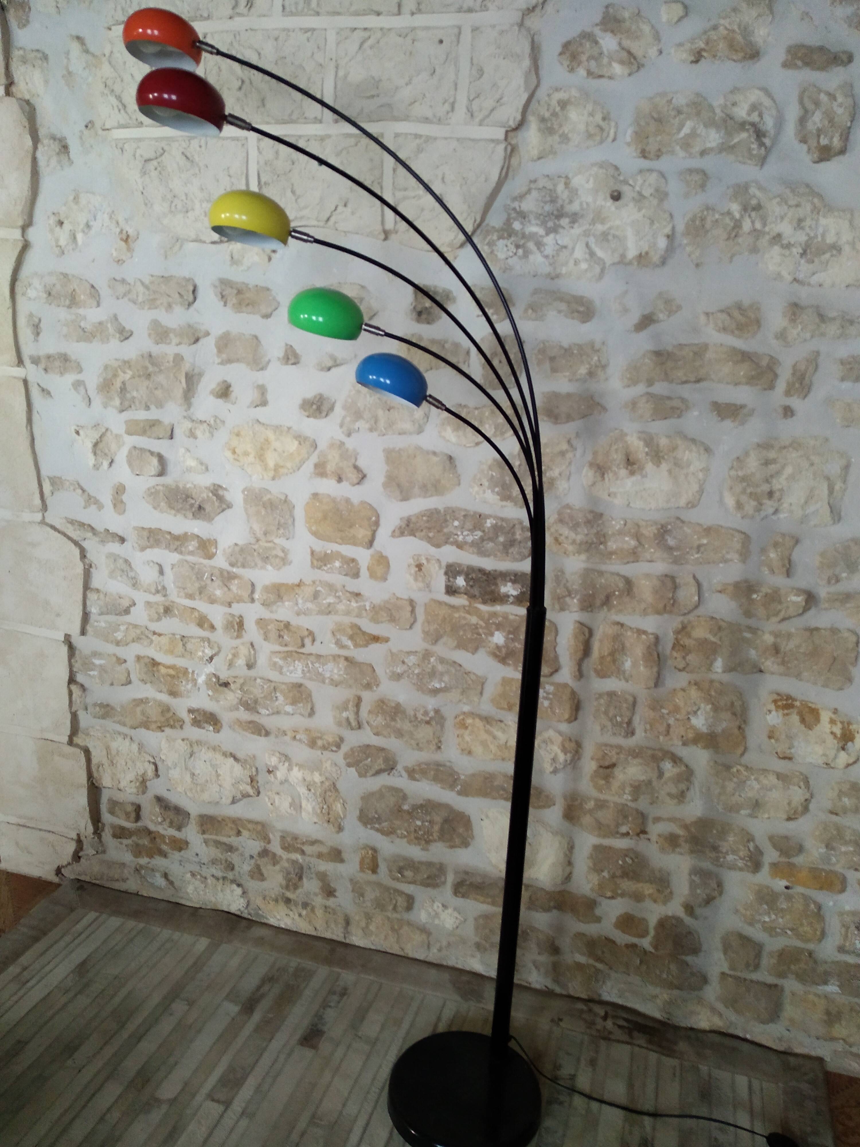 Retro floor lamp from the 80s