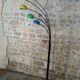 Lampadaire rétro des années 80