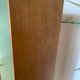 Armoire verte en chêne vintage