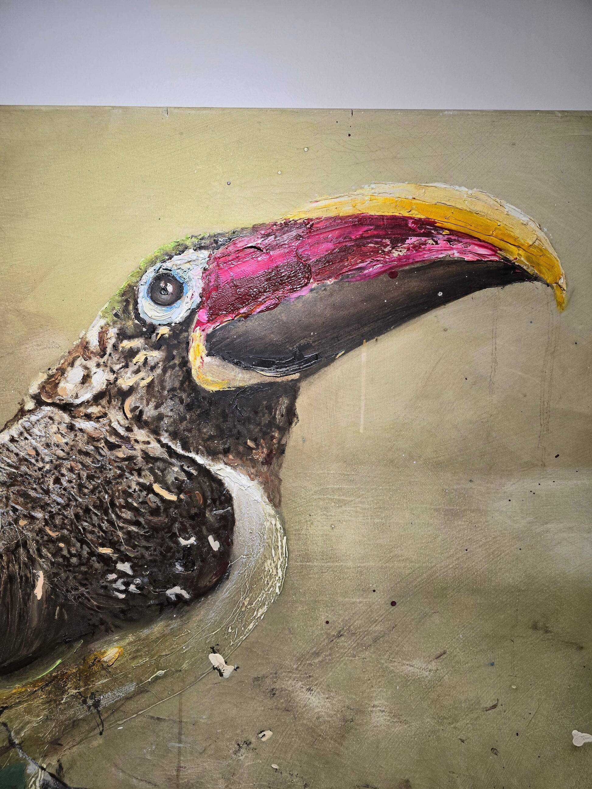 Grand Tableau toucan - Georges Rossi