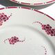9 Dessert Plates in Limoges Art Deco Porcelain Lise de Goupy